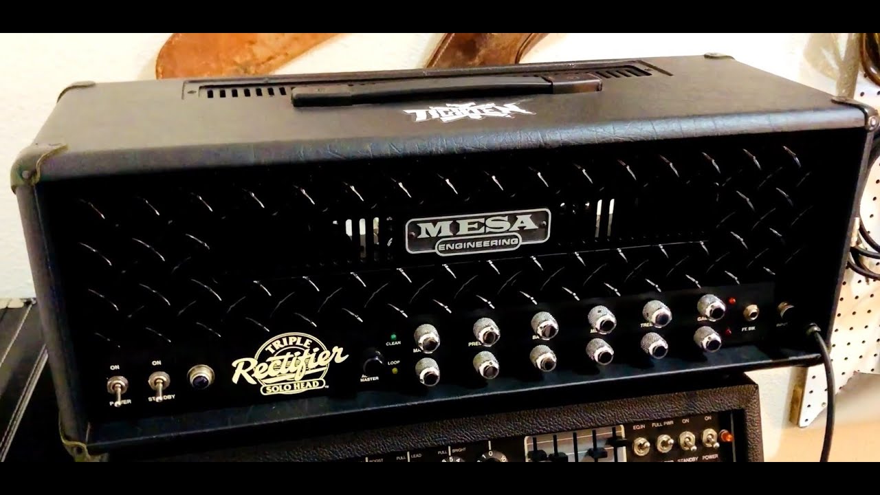Mesa Boogie Triple Rectifier Rev G - Stock vs Rev C Modded