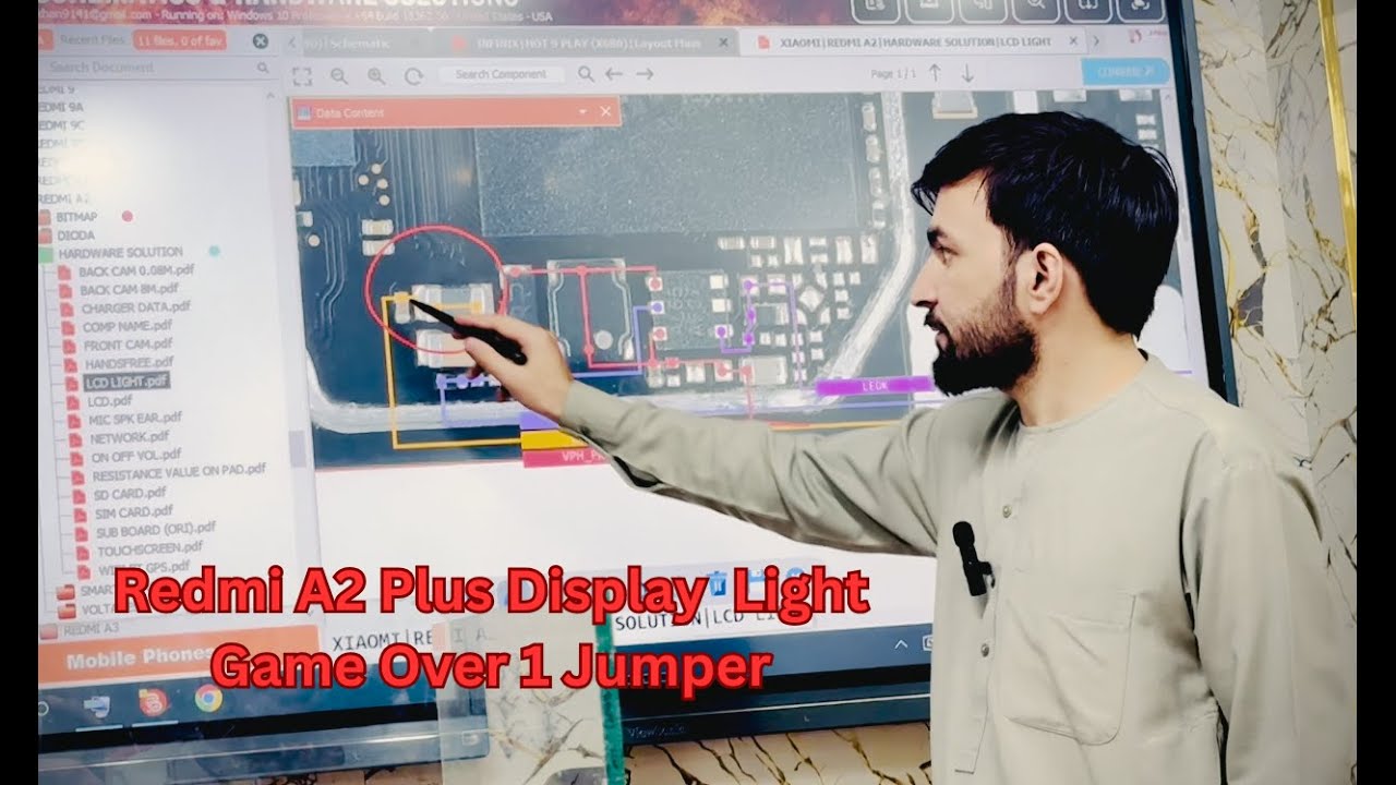 Redmi A2 Plus Display Light Solution One Jumper