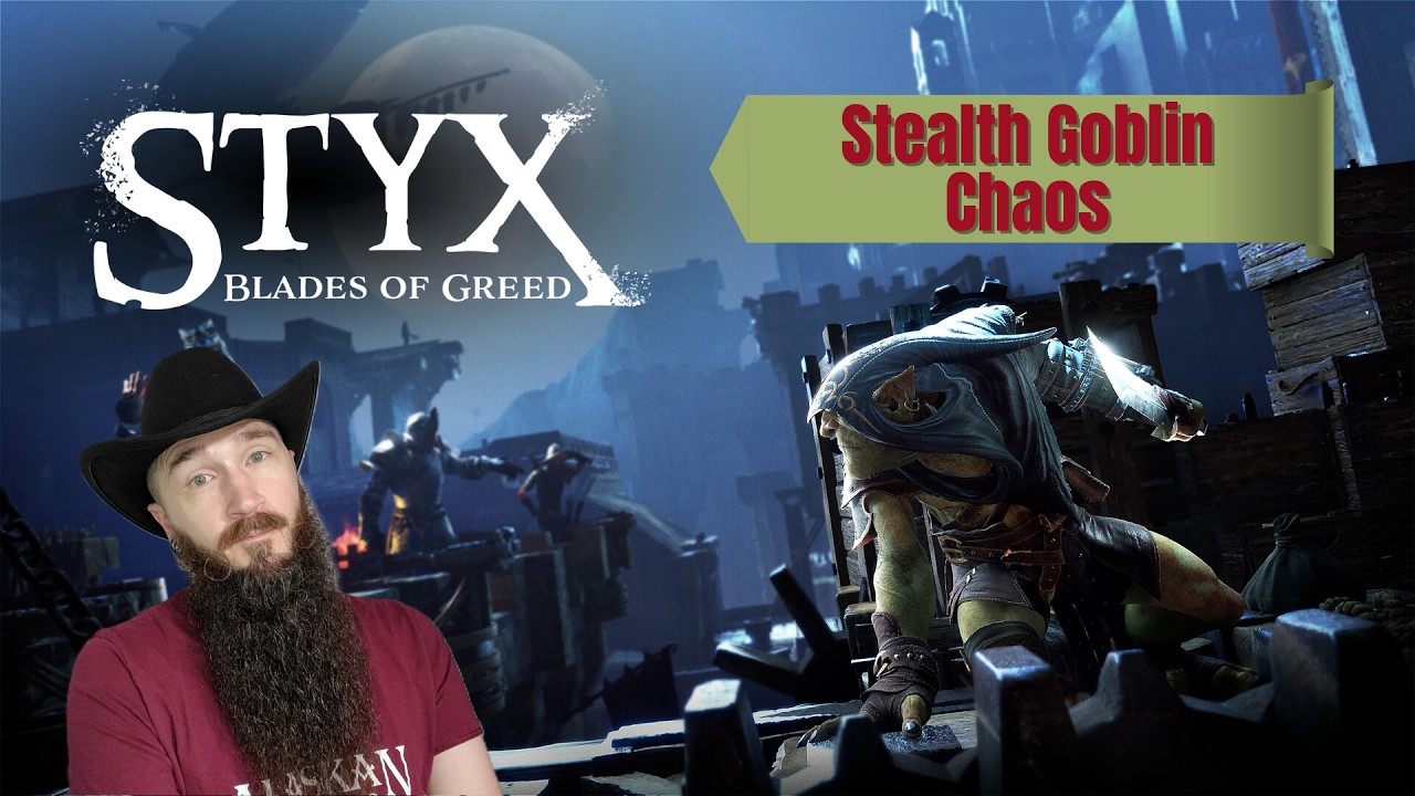 Styx: Blades of Greed 🗡️ First Time Playing | Stealth Goblin Heist Chaos