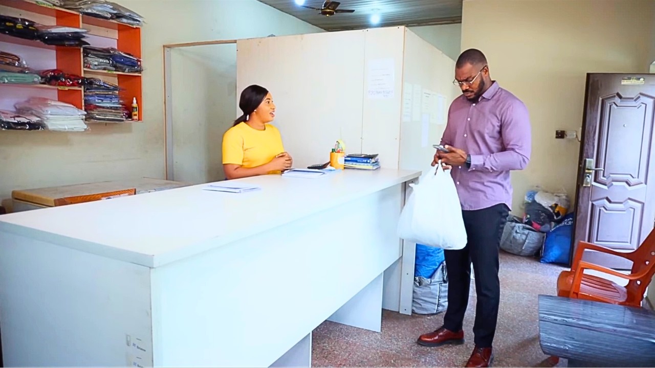 How D Rich CEO Fell In Love With D Receptionist Working In D SuperMarket He Went To| Nigerian movie