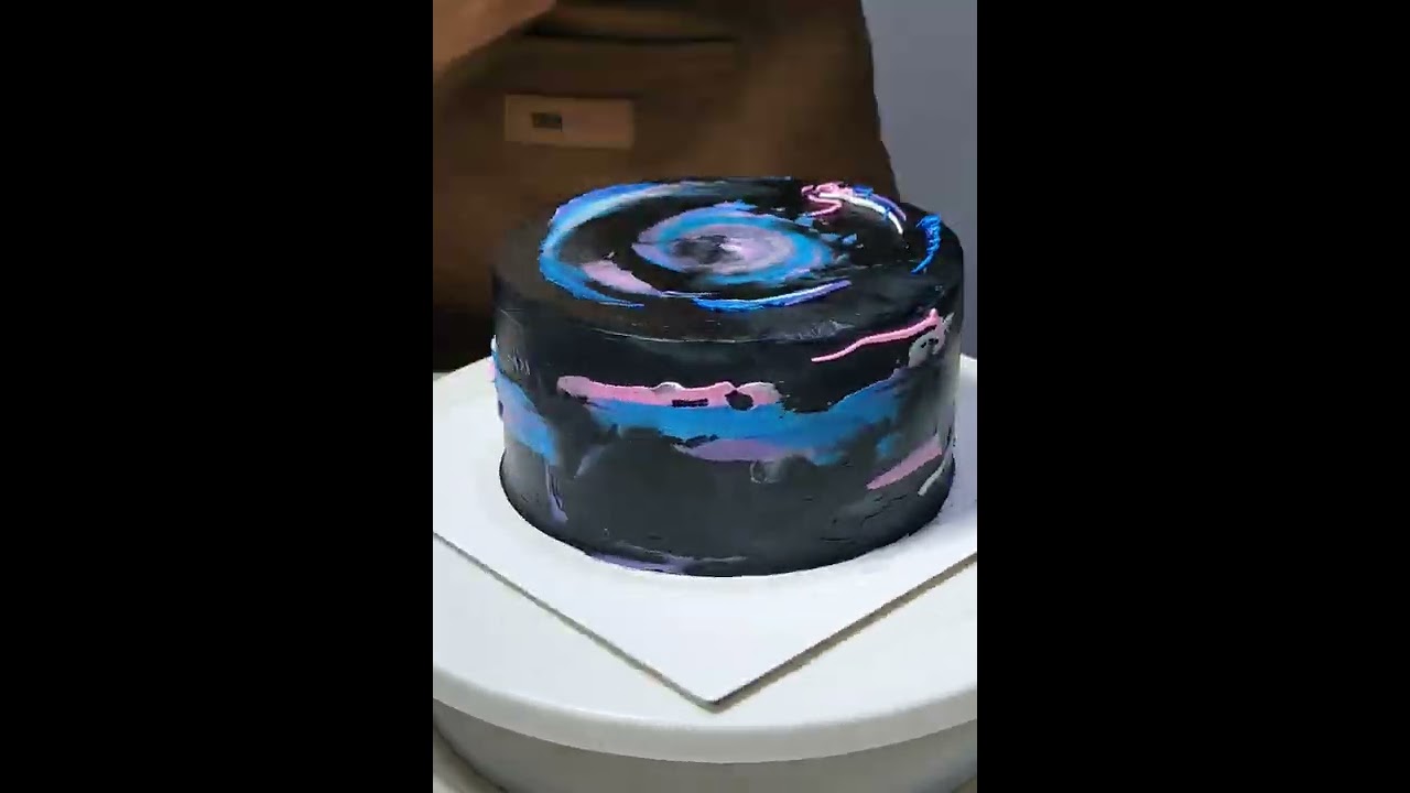 Galaxy Cake Tutorial | Easy way