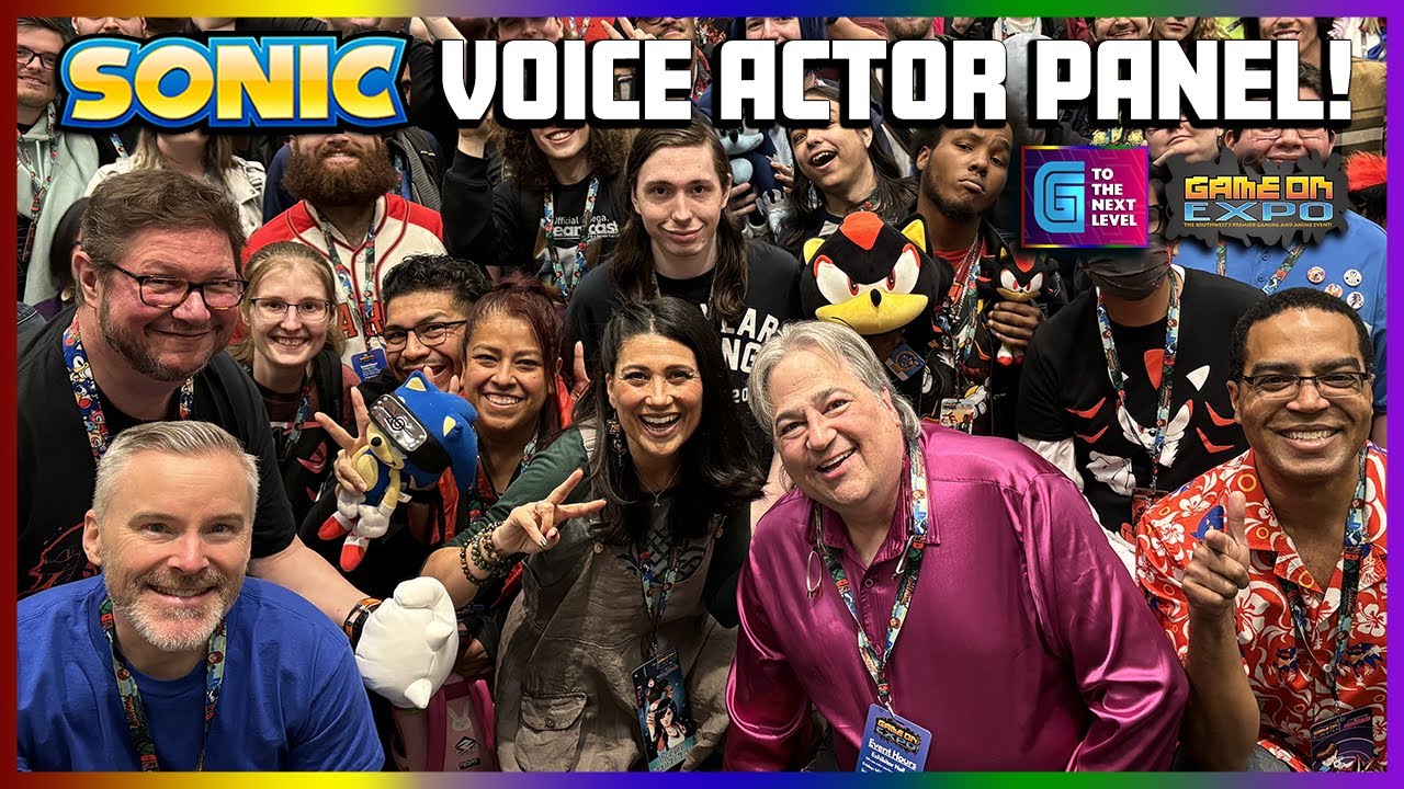 All-Star Sonic Voice Actor Panel! Game On Expo '24 - Roger Craig Smith, Colleen O'Shaughnessey, more