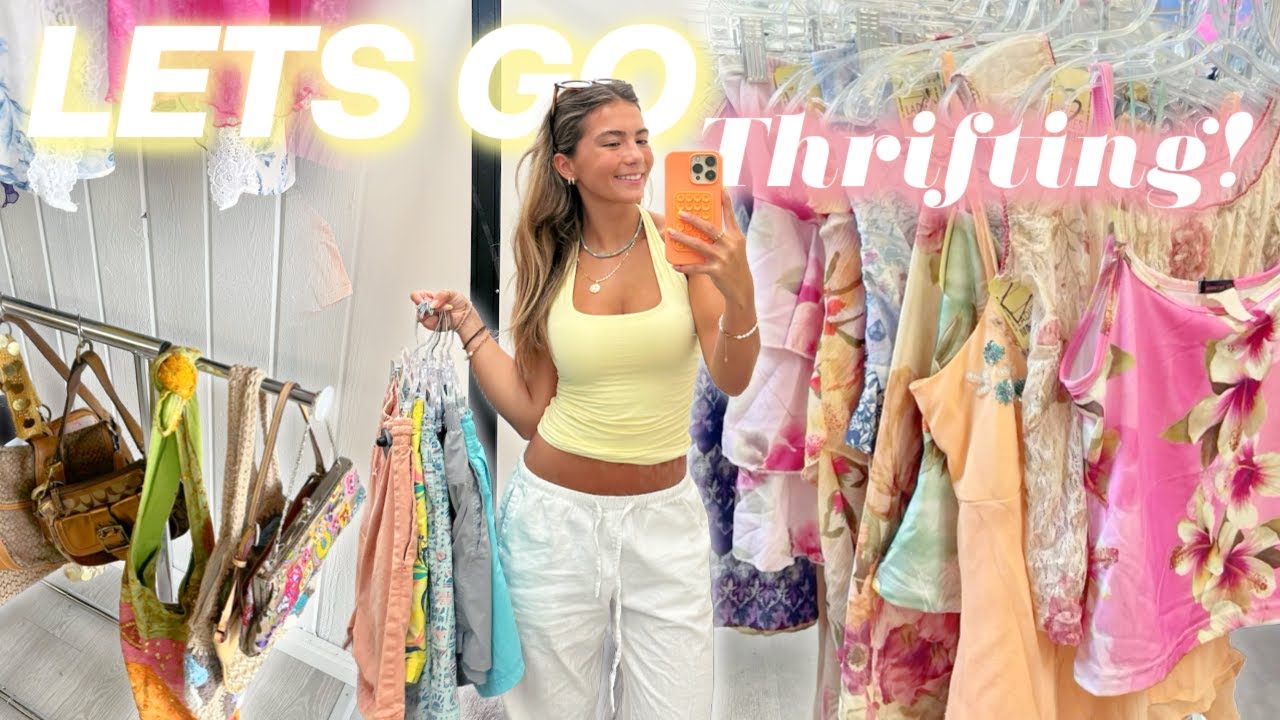LETS GO THRIFTING || Summer day in my life!!