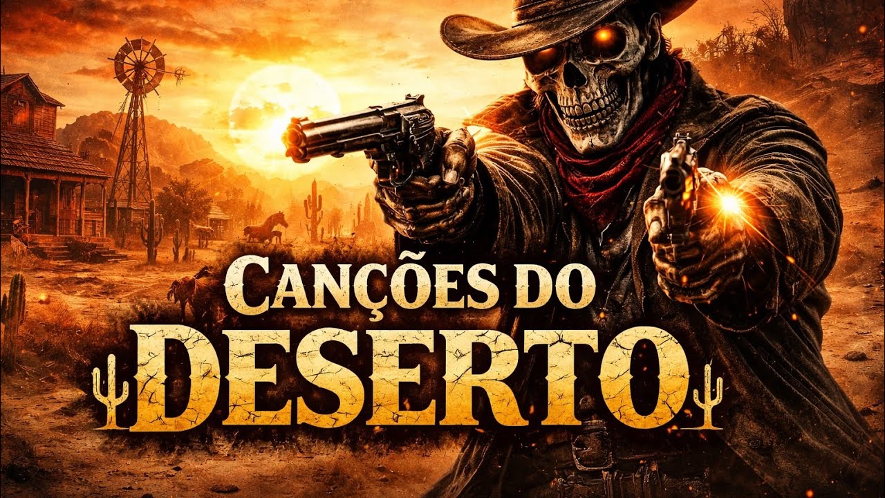 Canções do Deserto 🌵 Dark Country Outlaw Mix | Western Gothic Music