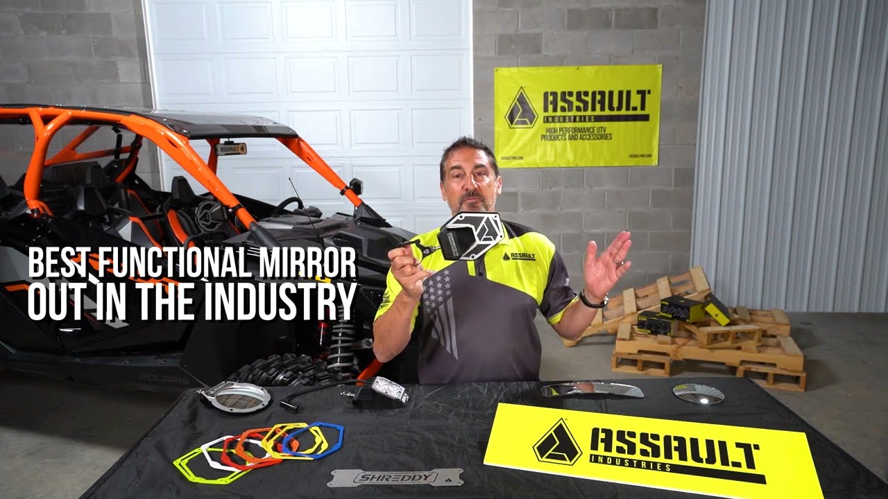 Assault Industries Presents: Tactical UTV Mirrors