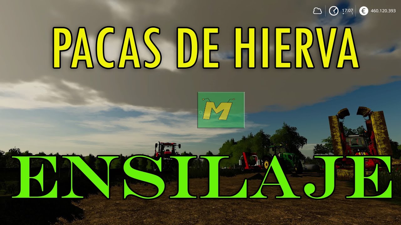 🌱ENSILAJE con PACAS de HIERVA en FARMING SIMULATOR 19🍃 | 2020 |
