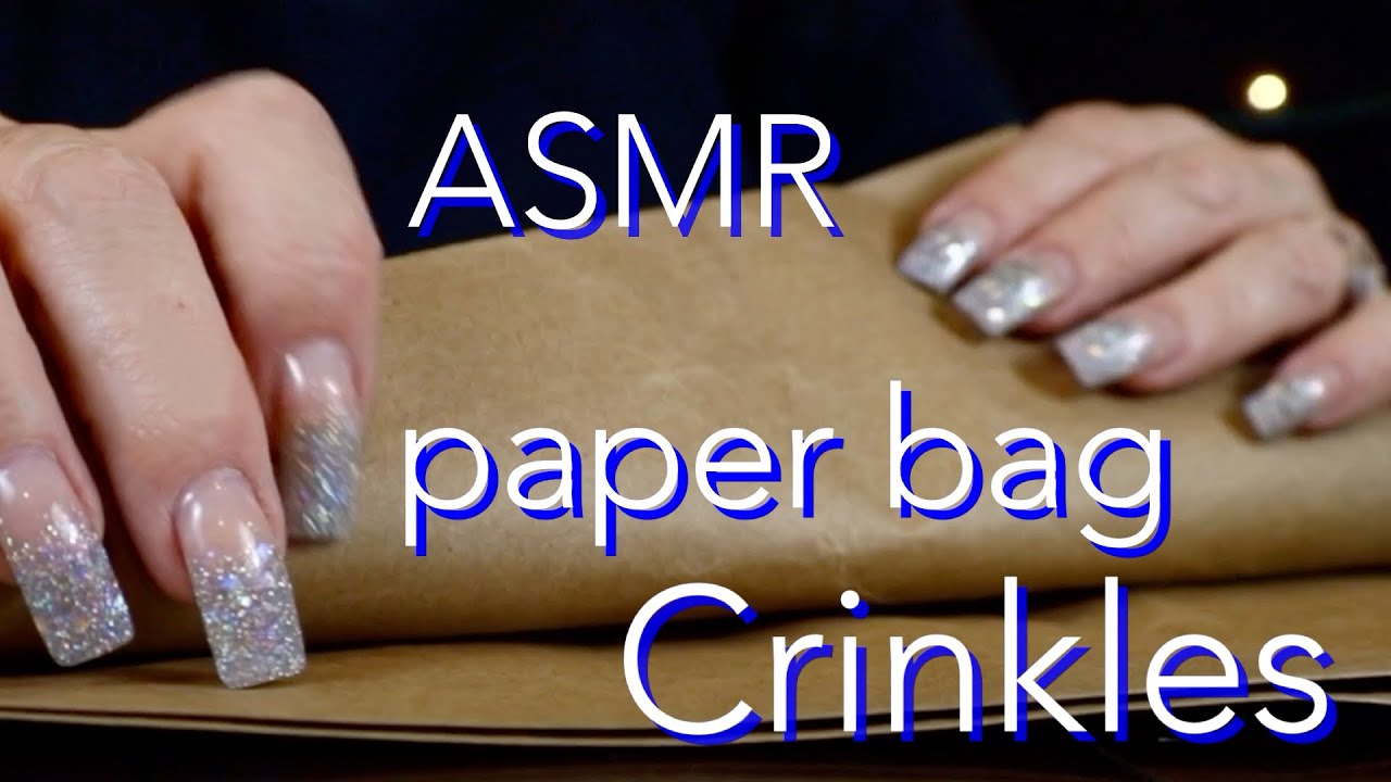 ASMR SLOW PAPER BAG CRINKLES | Very Relaxing 😴 Perfect for Sleep or Study | No Talking | JoWi ASMR