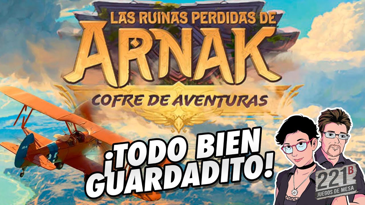 Las Ruinas Perdidas de Arnak – Cofre de Aventuras 📦 | Unboxing y contenido completo