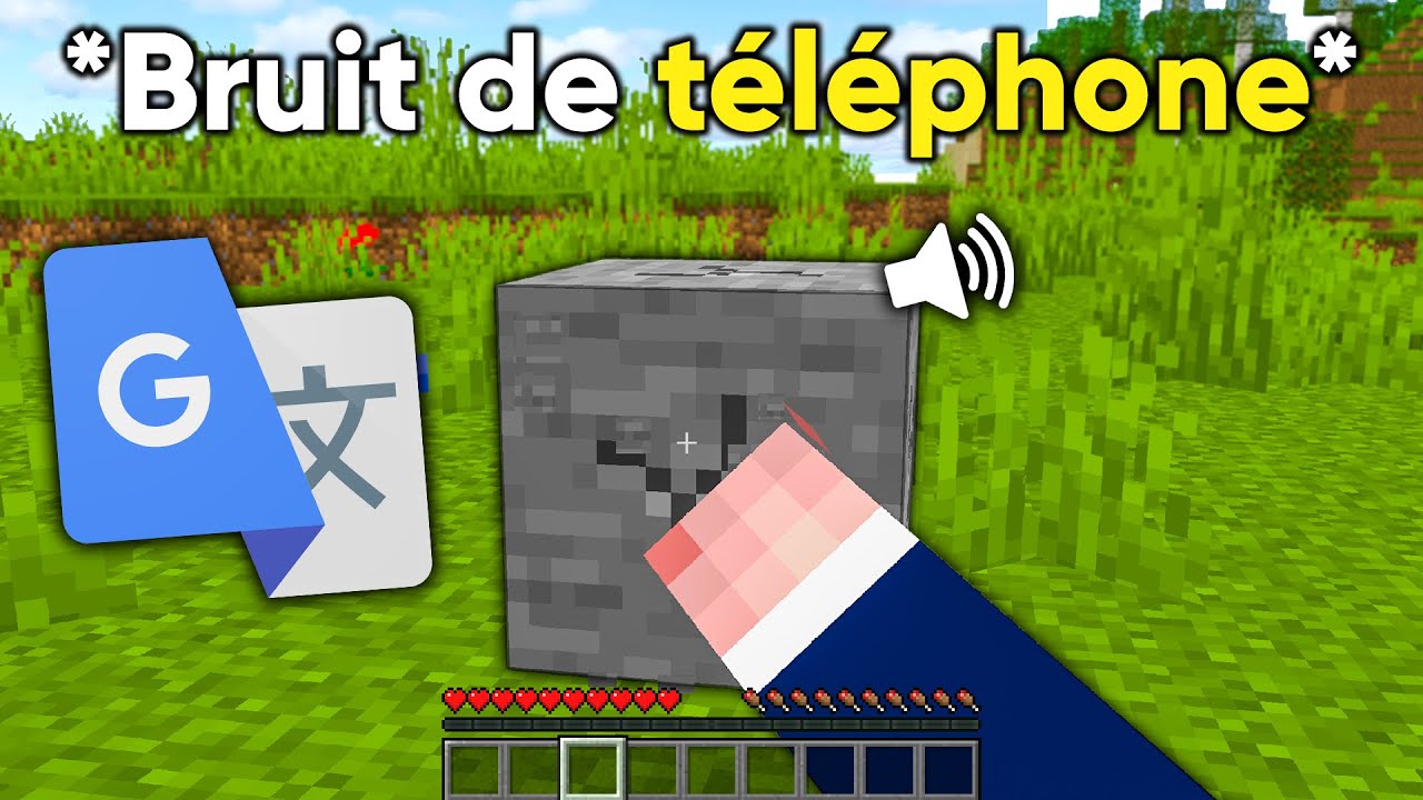 J'ai Traduit les Sons de Minecraft 100 fois