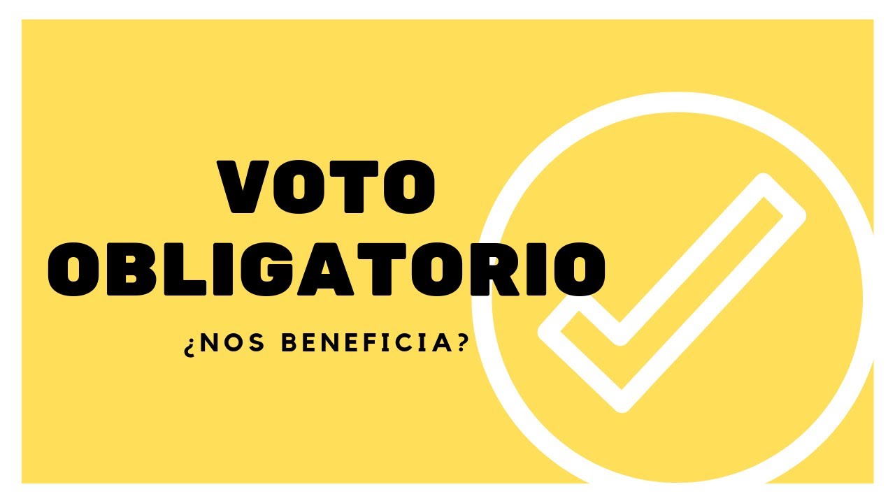 ¿Nos beneficia el voto obligatorio?