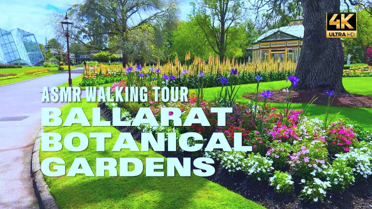 ASMR WALKING TOUR | BALLARAT BOTANICAL GARDENS | VICTORIA #BallaratBotanicalGardens