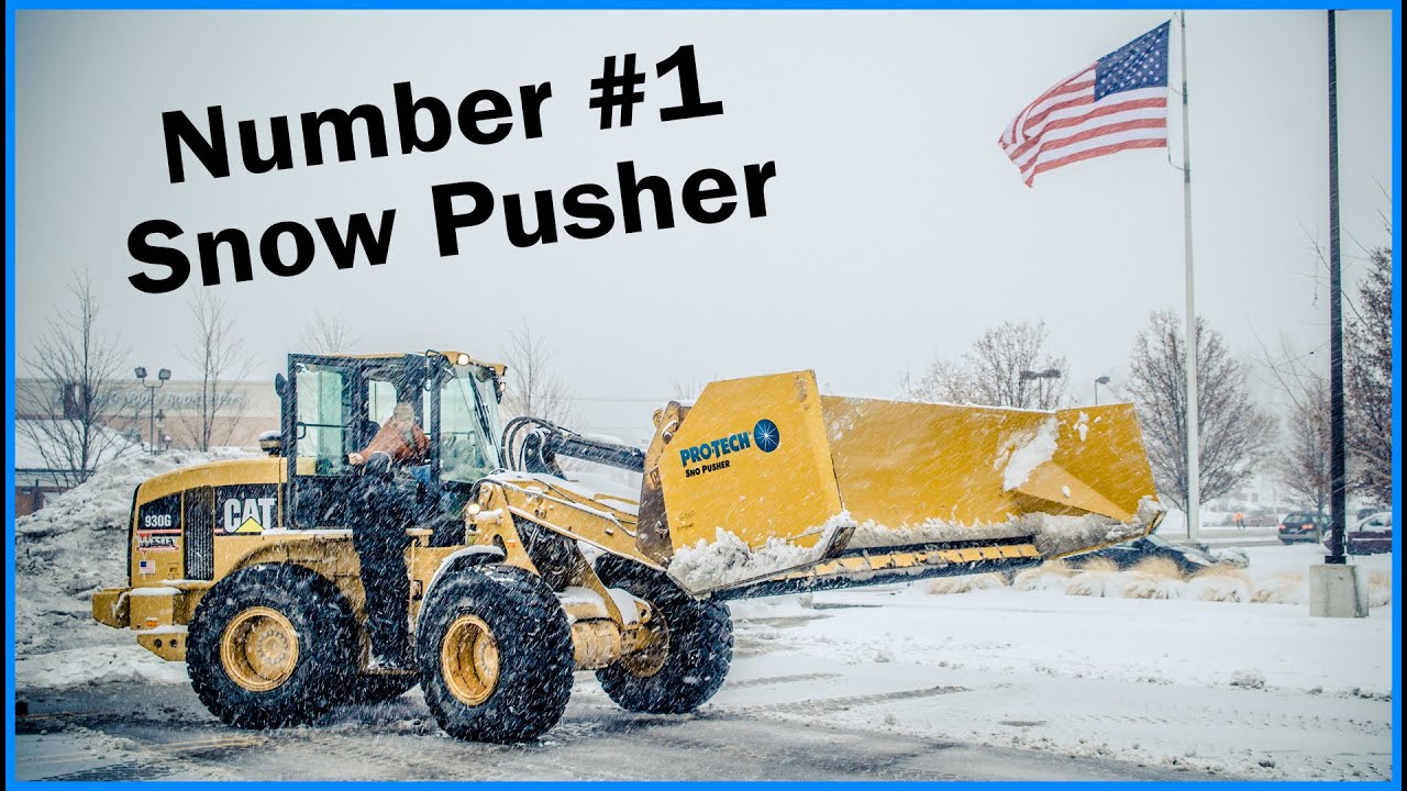 Rubber Edge Snow Pusher - Pro-Tech Sno Pusher