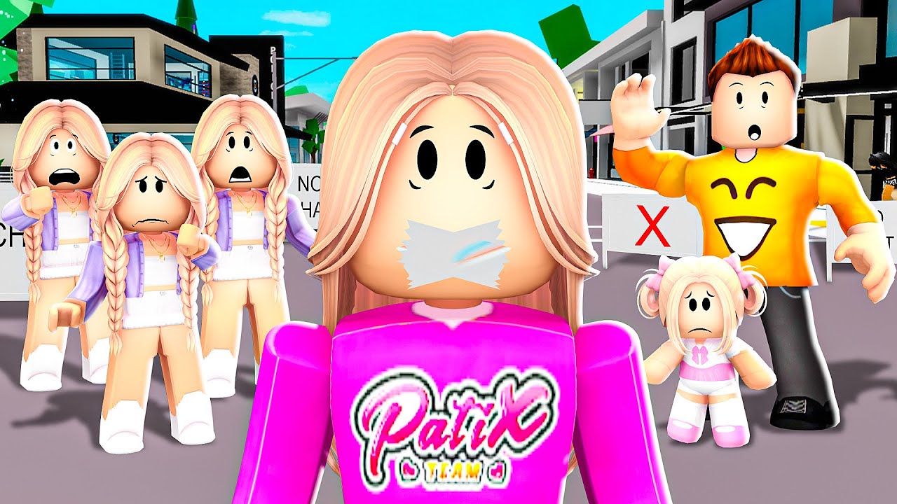 MAM ZAKAZ MÓWIENIA PRZEZ 24 GODZINY na BROOKHAVEN w ROBLOX!