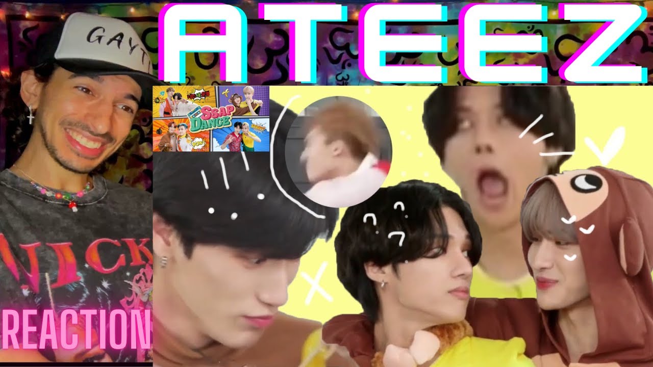 ATEEZ на SsAP DANCE | Уморительные моменты ATEEZ | РЕАКЦИЯ