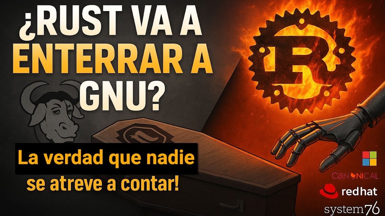 ¿Podría RUST Reemplazar a GNU? La Verdadera Amenaza para el Software Libre