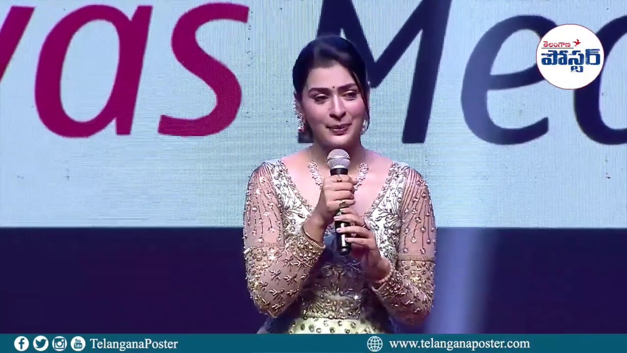 Payal Rajput Lovely Speech @ Venky Mama Success Party | Venkatesh | Naga Chaitanya | TelanganaPoster