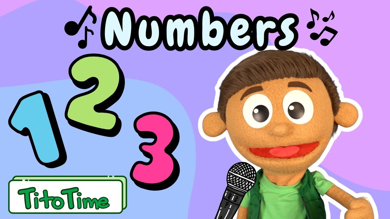 Numbers Song from 1 to 10 for Kids | Tito Time