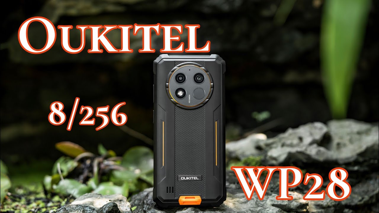 Новинка Oukitel WP28, 8/256, NFC,  10600 mAh, Android 13, Unisoc T606. Скоро!!!