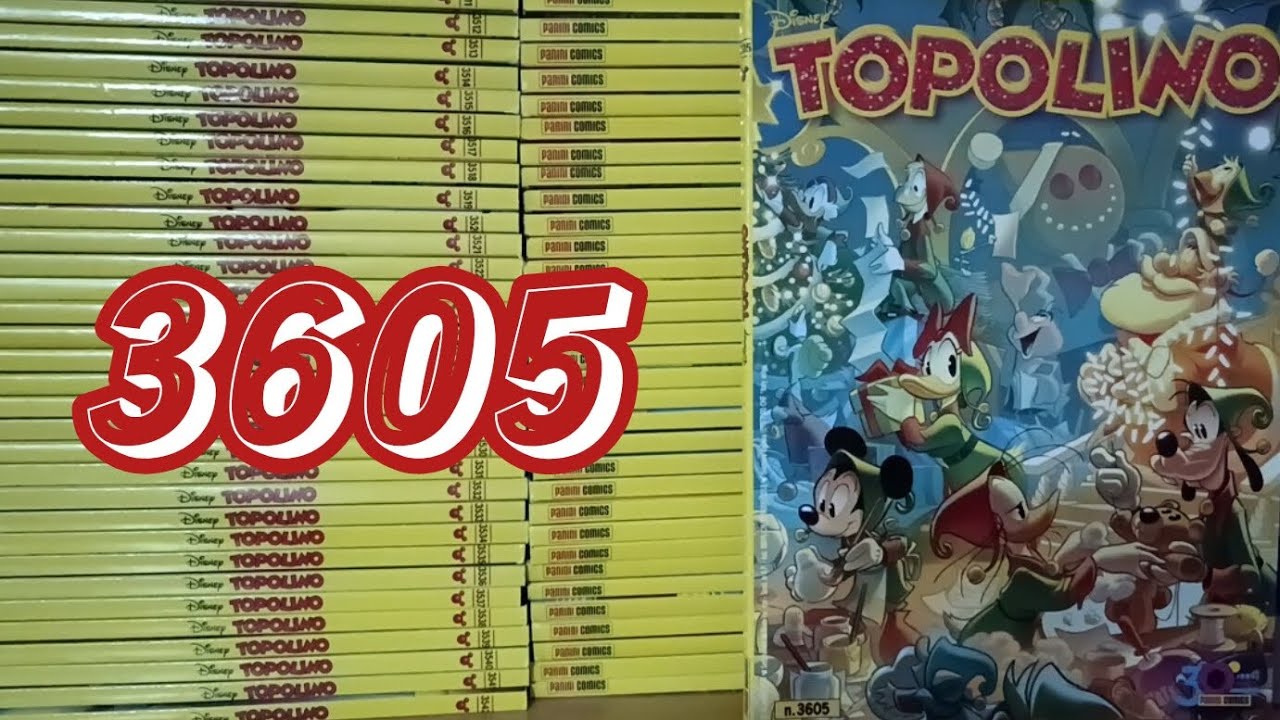 TOPOLINO #3605 - E BUON NATALE a TUTTI! ❤️🎅💫🎁🎄