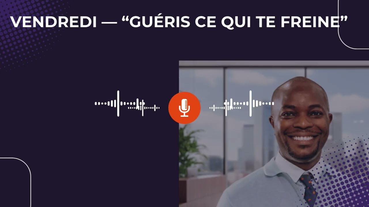 “Et si je te disais que tu ne rates pas ta vie… mais que tu utilises les mauvais jours?”