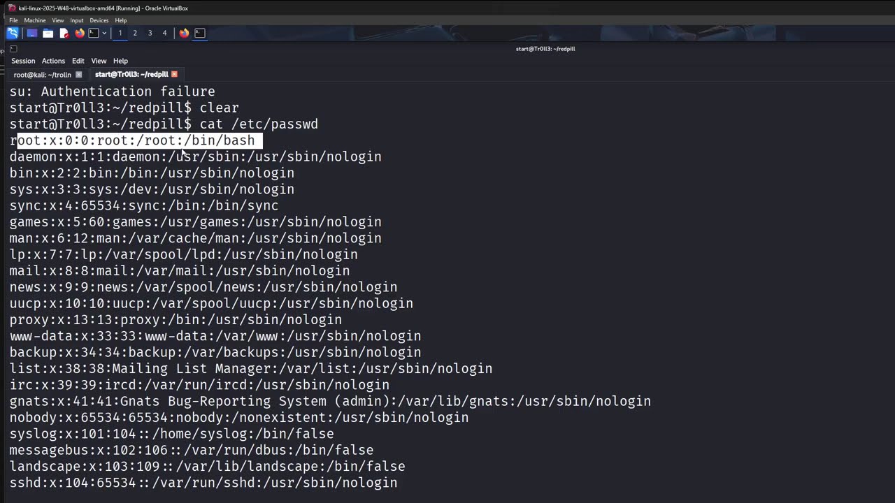 troll3 | VulnHub Walkthrough | cyber security| CTF