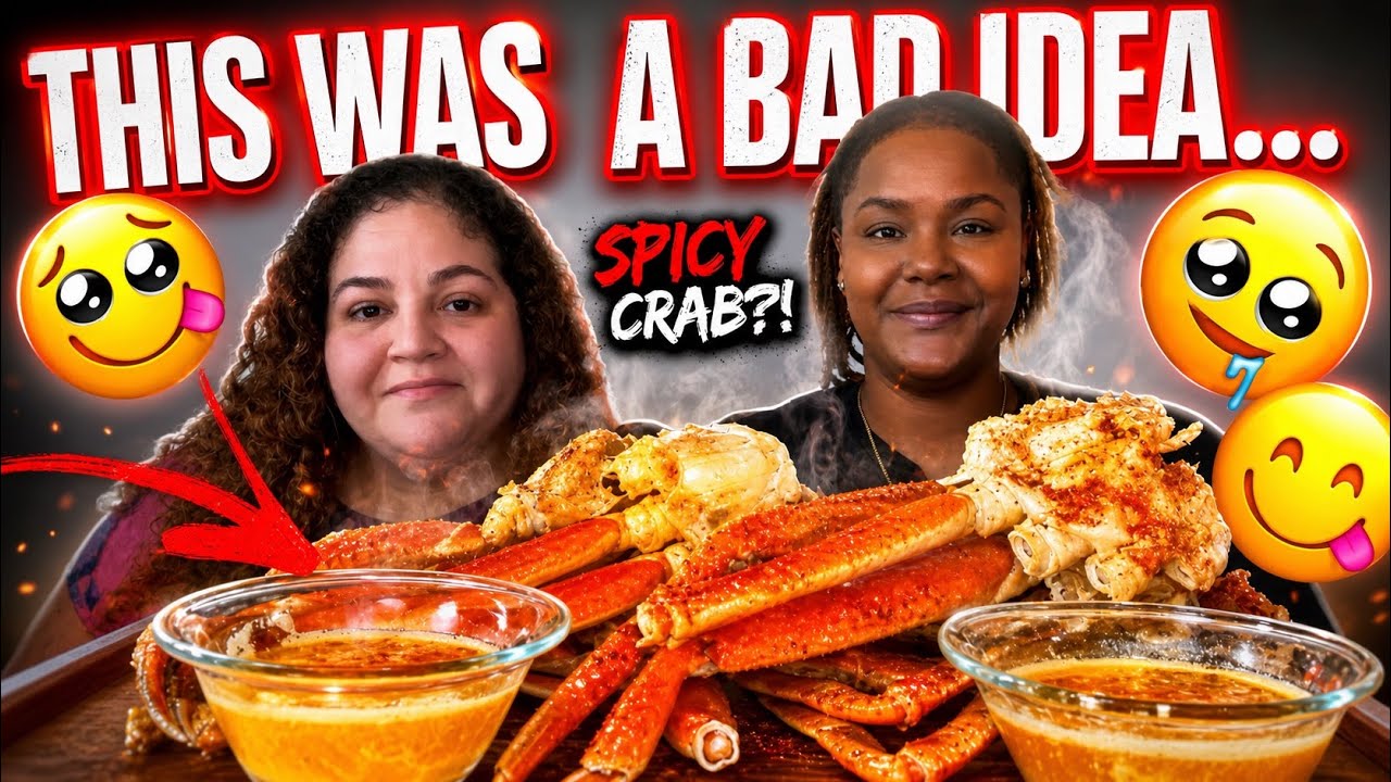 THIS ARGUMENT WENT LEFT | HUGE SNOW CRABS | SEAFOOD MUKBANG