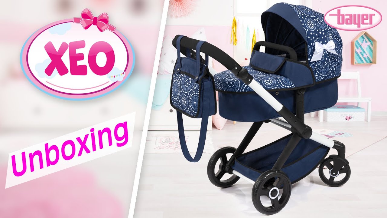 Bayer Design #17073AB Puppenwagen Xeo | Unboxing Video