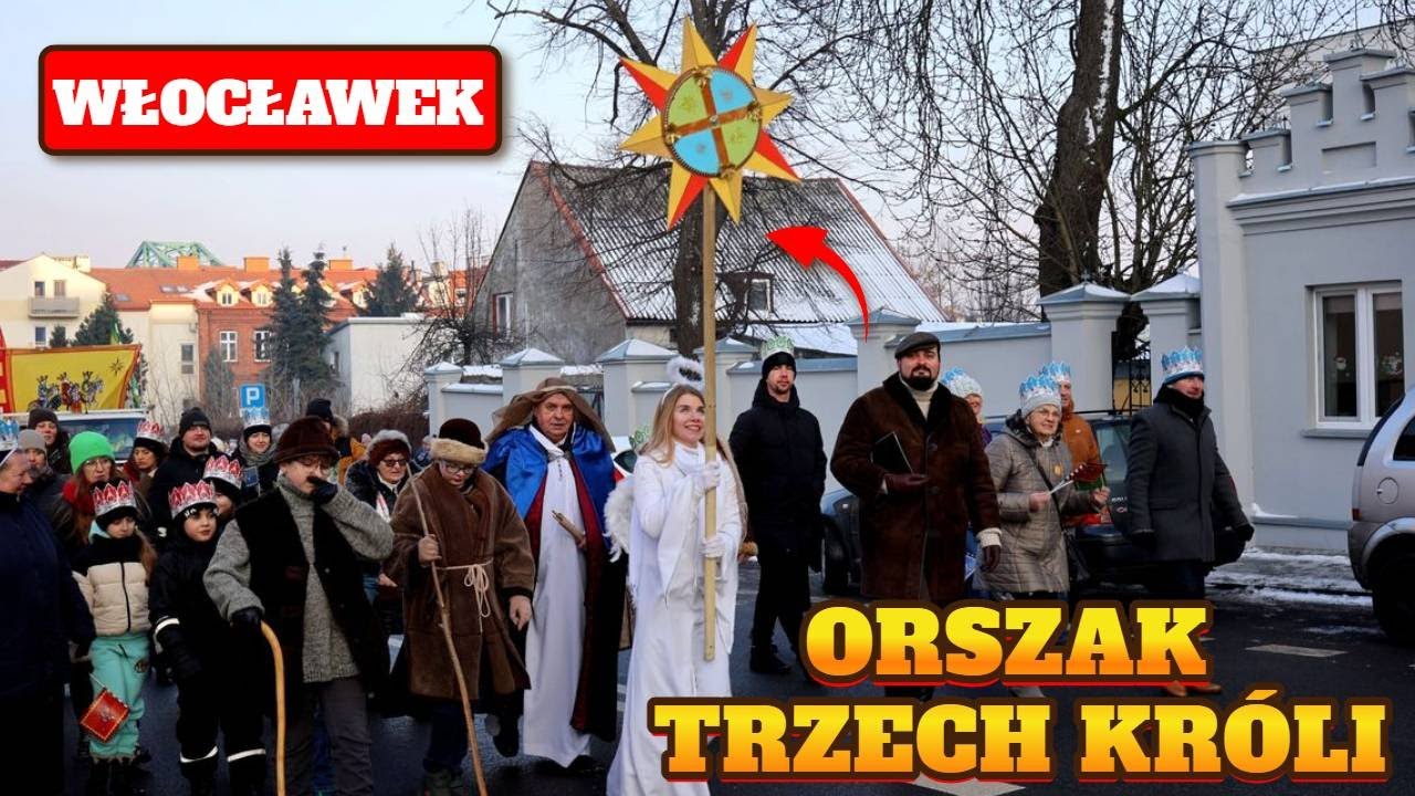 Orszak Trzech Króli Włocławek 2026.