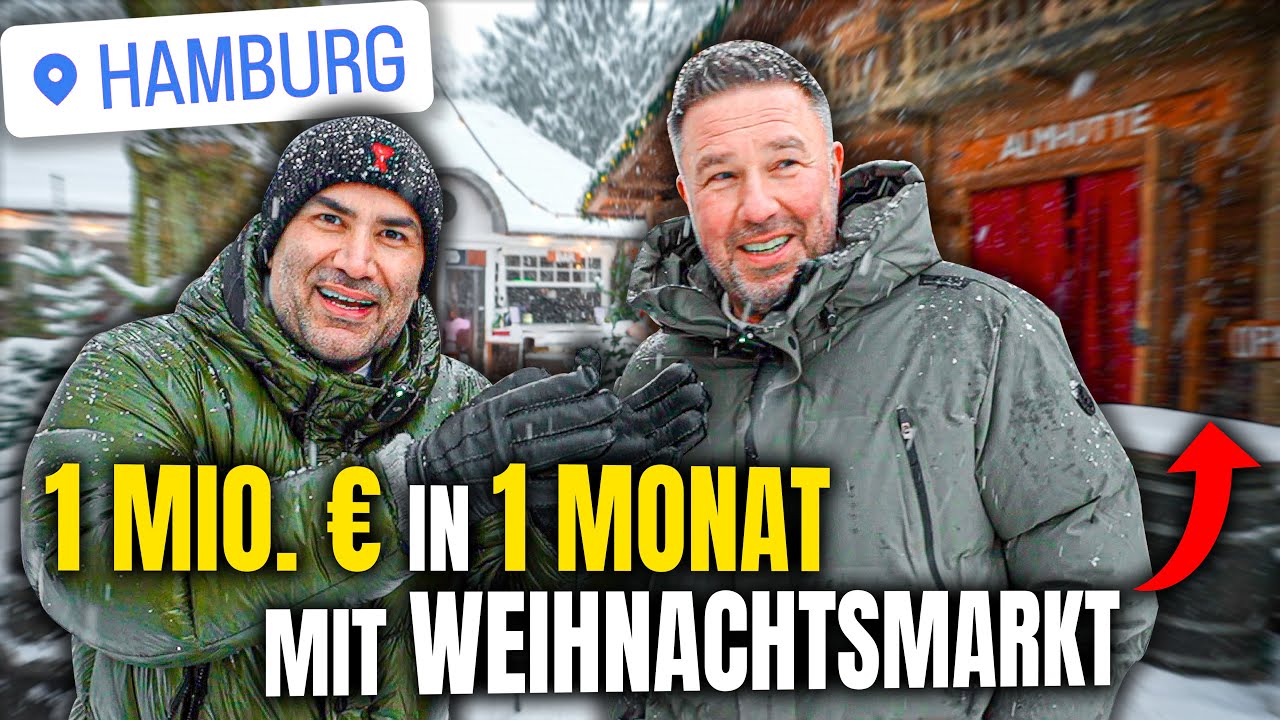 Kann man 1 MIO. € im DEZEMBER auf einem WEIHNACHTSMARKT verdienen? 🎄