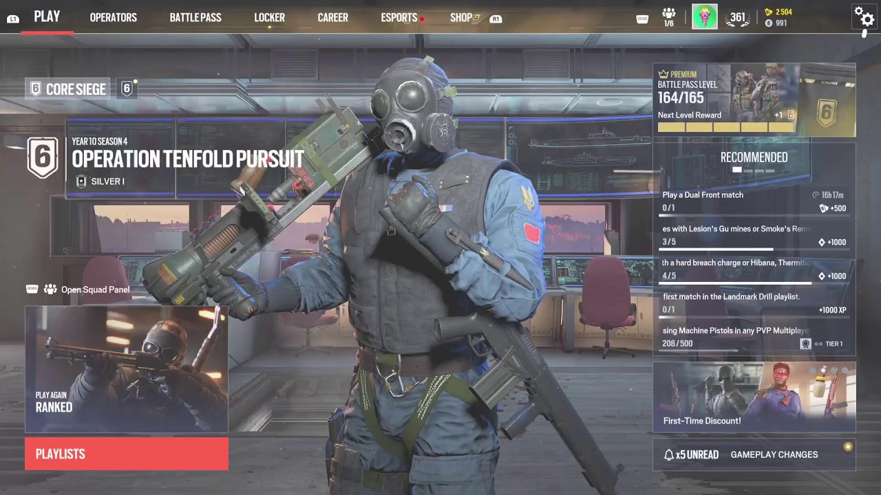 RAINBOW 6 SIEGE - RANKED RACE TO CHAMPION !!!!!