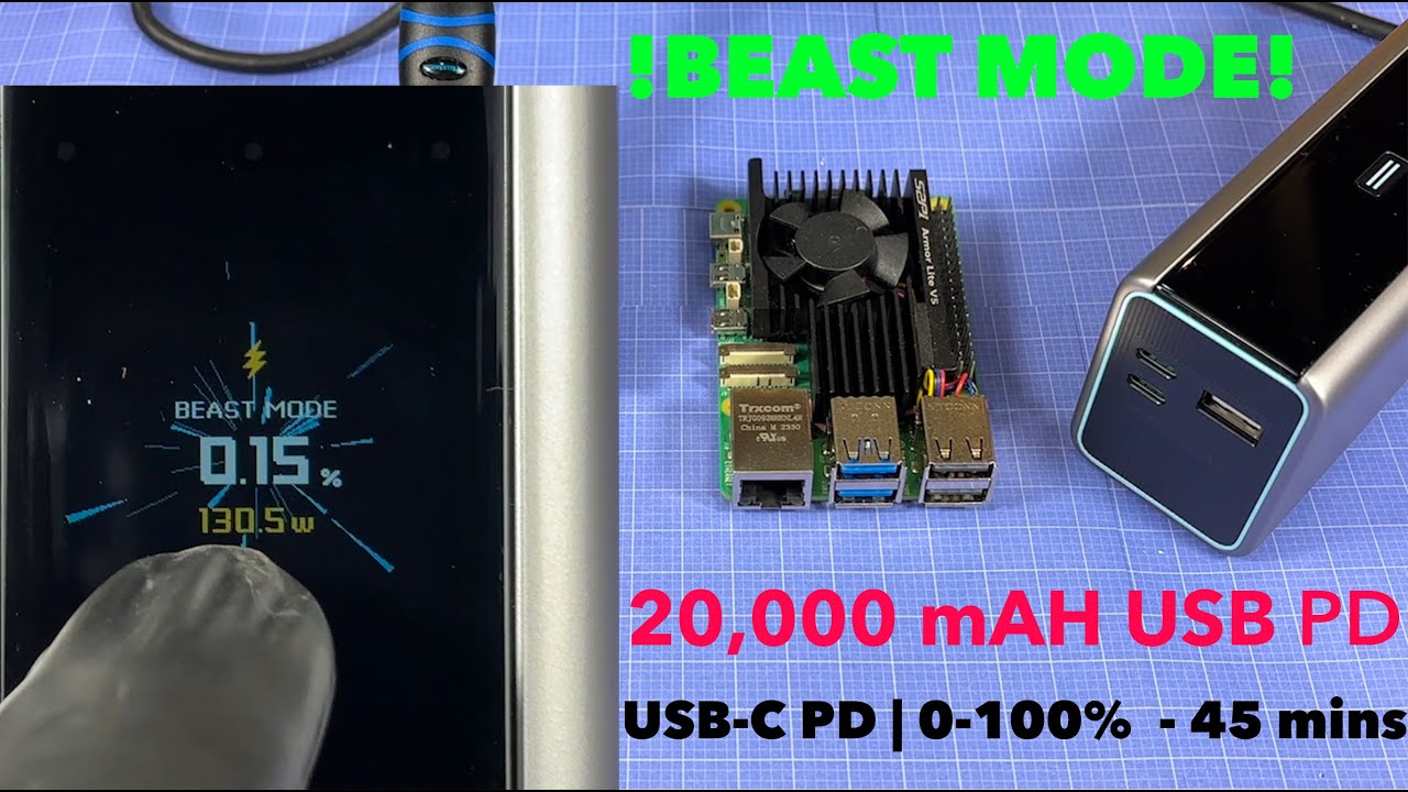 'BEAST' Power Bank EVER!? | Going BEAST MODE w/ the 165W CUKTECH 15 Ultra USB-C Battery Bank!!