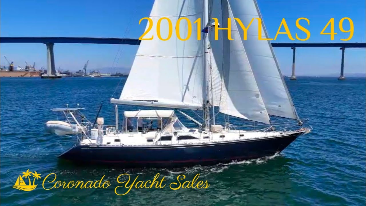 2001 Hylas 49 - Dea Latis - New to market - $400,000 For Sale In San Diego! Extraordinarily Equipped