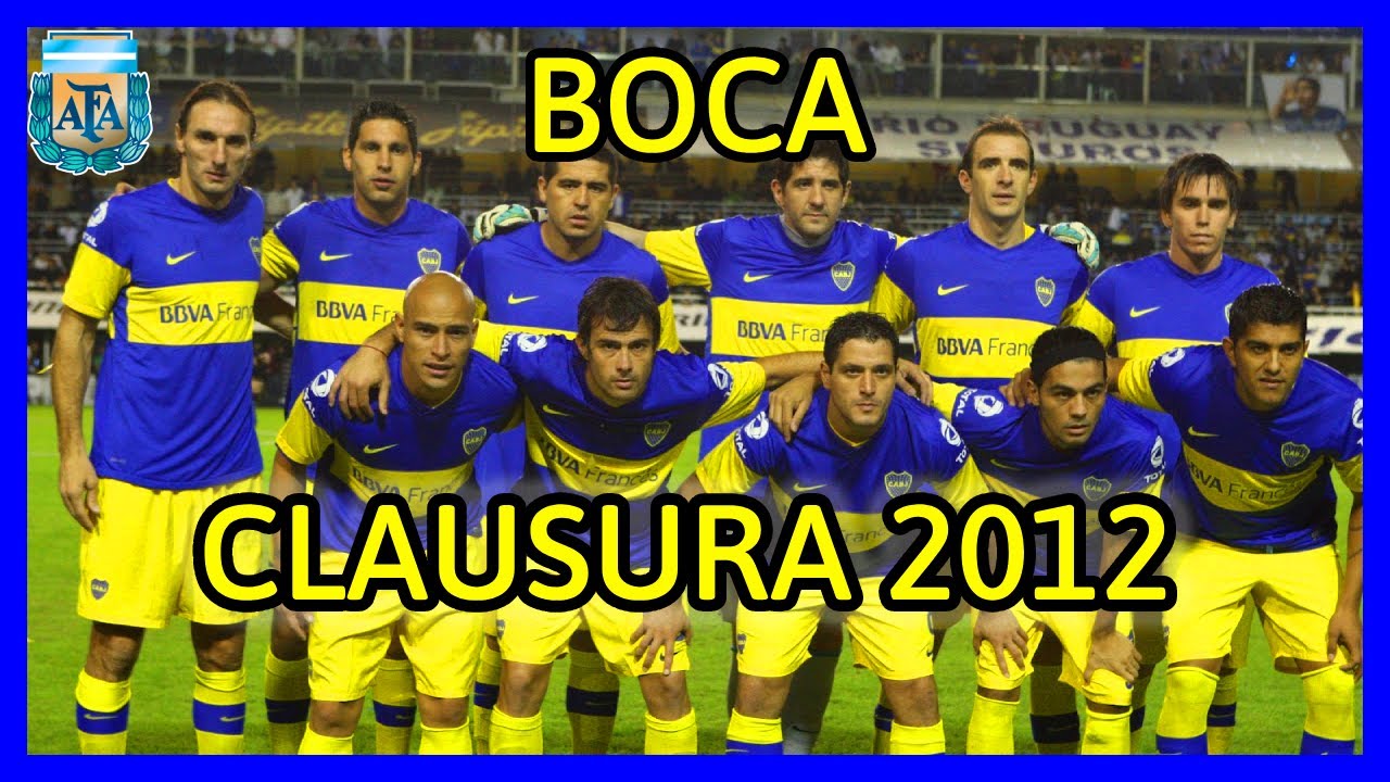 BOCA CLAUSURA 2012 (campa&ntilde;a completa)