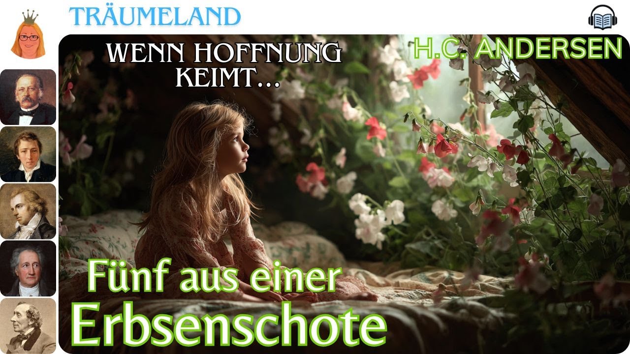 Fünf aus einer Erbsenschote - ein bezauberndes Märchen von Hans Christian Andersen