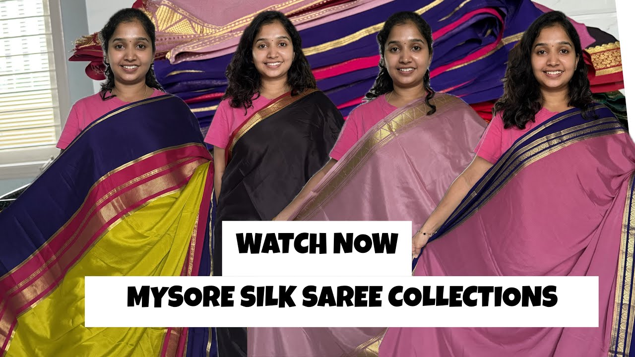 My Mysore silk saree collections| ನಾನು ಎಲ್ಲಿಂದ ಖರೀದಿಸಿದೆ? ಎಷ್ಟು ಕೊಟ್ಟಿದ್ದೇನೆ