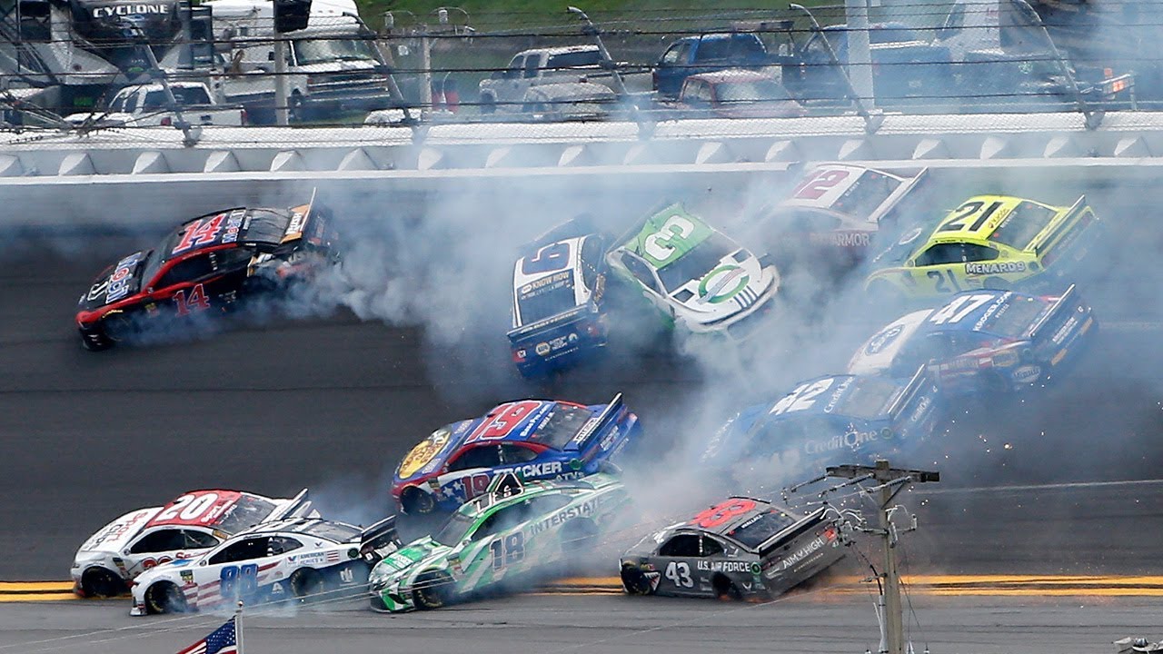 Nascar - Daytona - 2019 - Crash Compilation