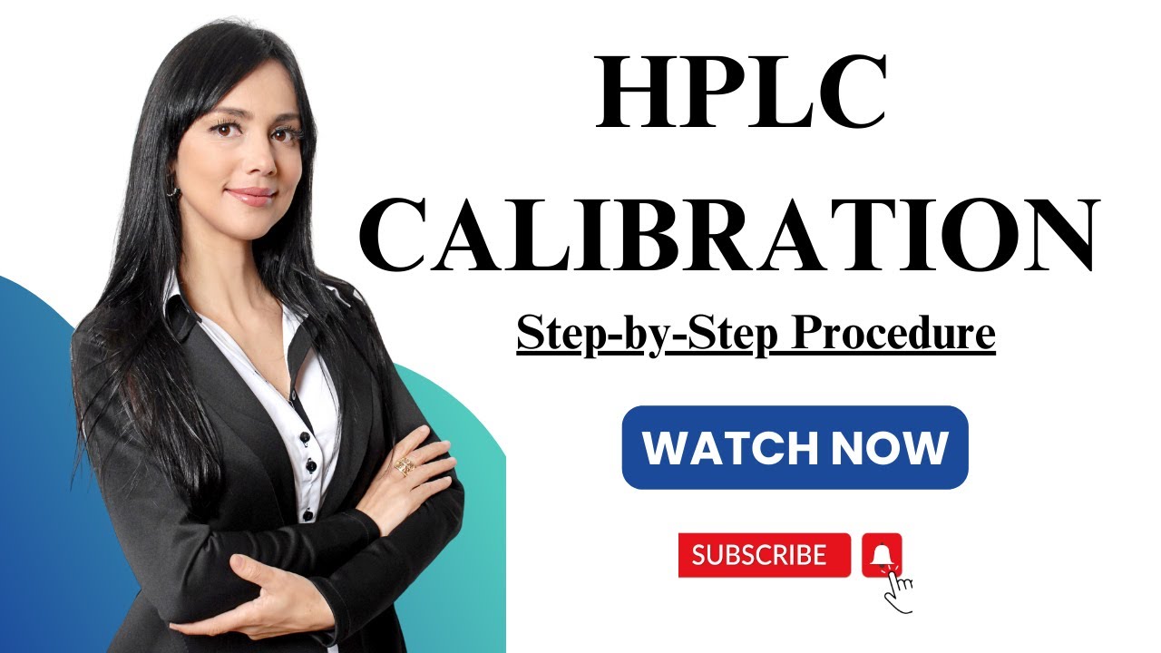 HPLC Calibration Step by Step Procedure #hplc #calibration #pharma