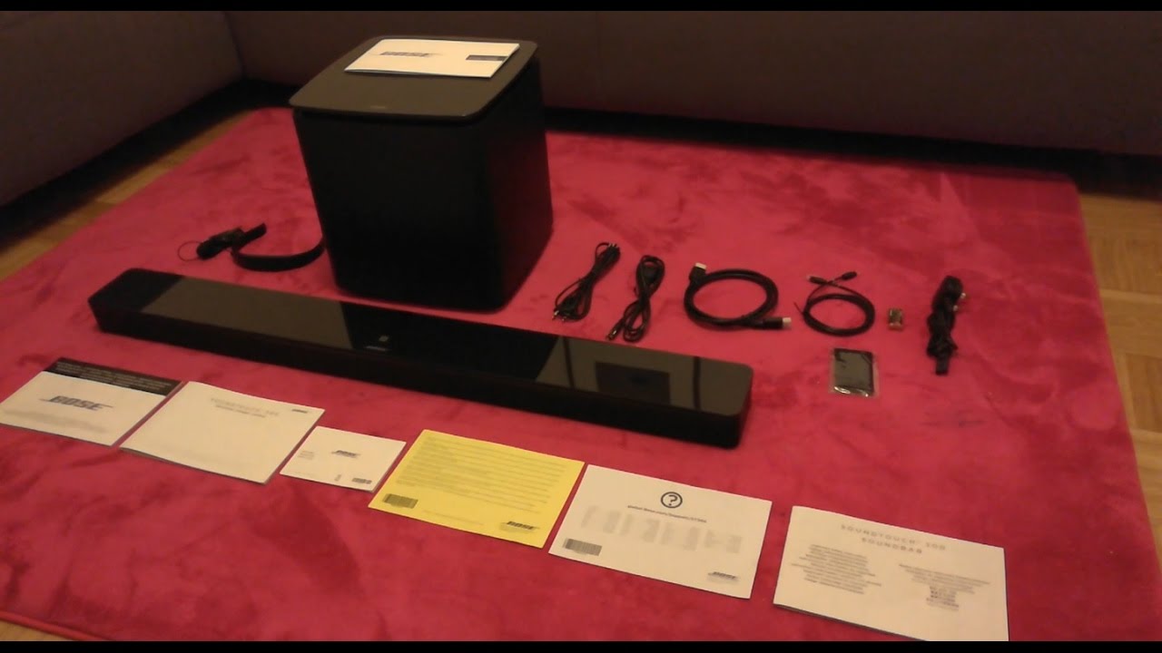 Bose Soundtouch 300 & Acoustimass 300 unboxing
