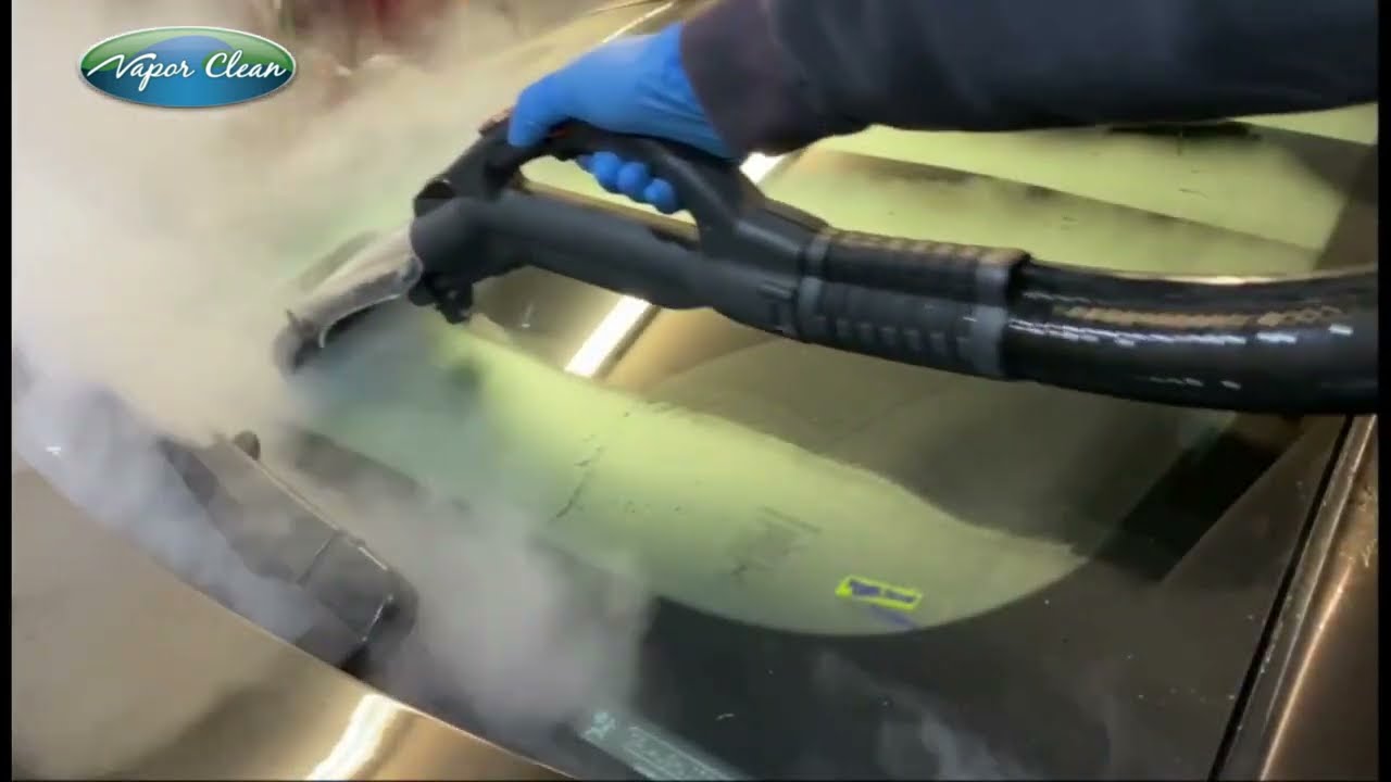 How to steam clean windshields with Vapor Clean