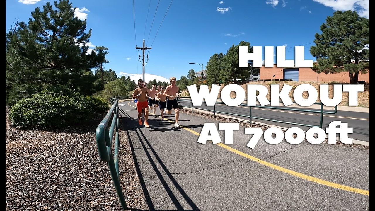 NAU hill workout at 7000ft!