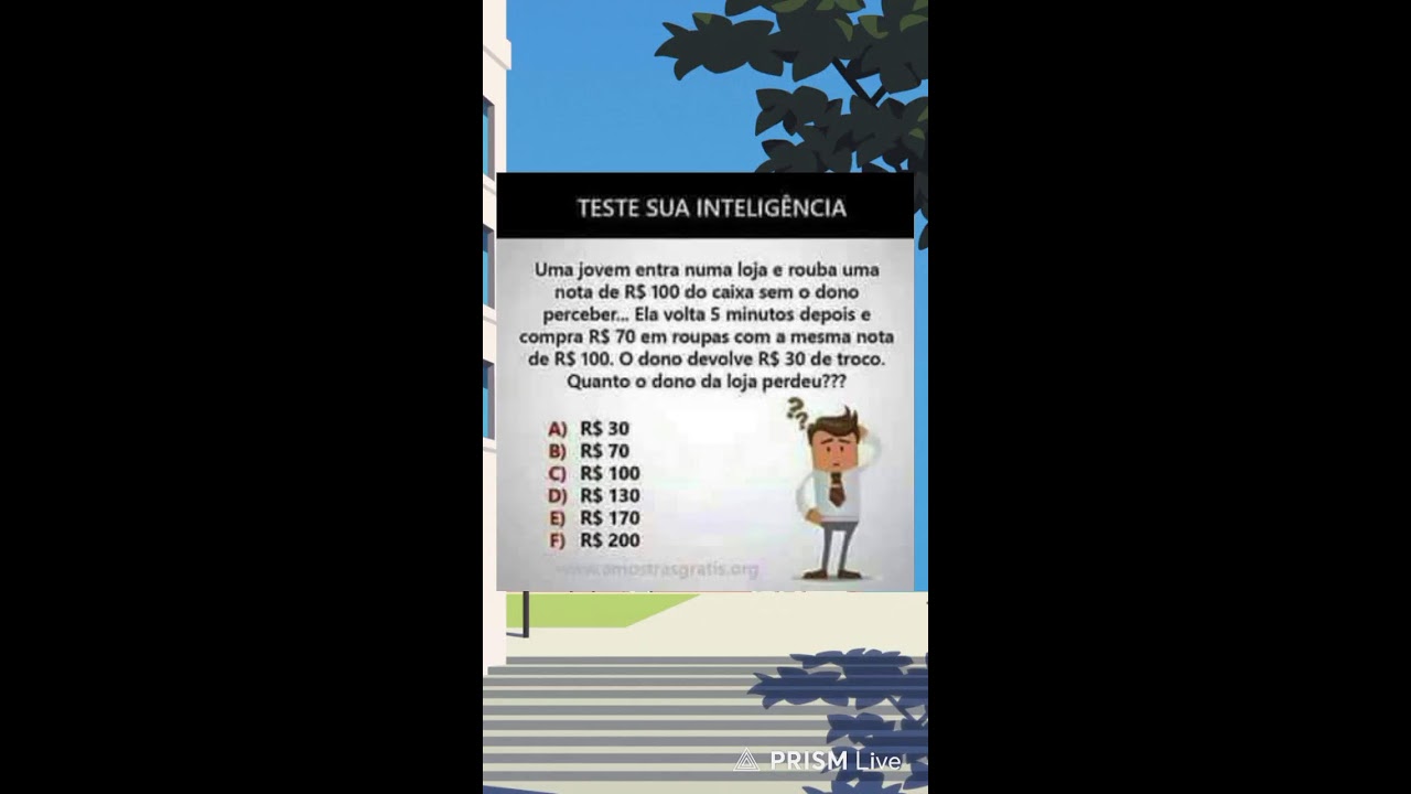 Teste de inteligência ( matemática) Live...