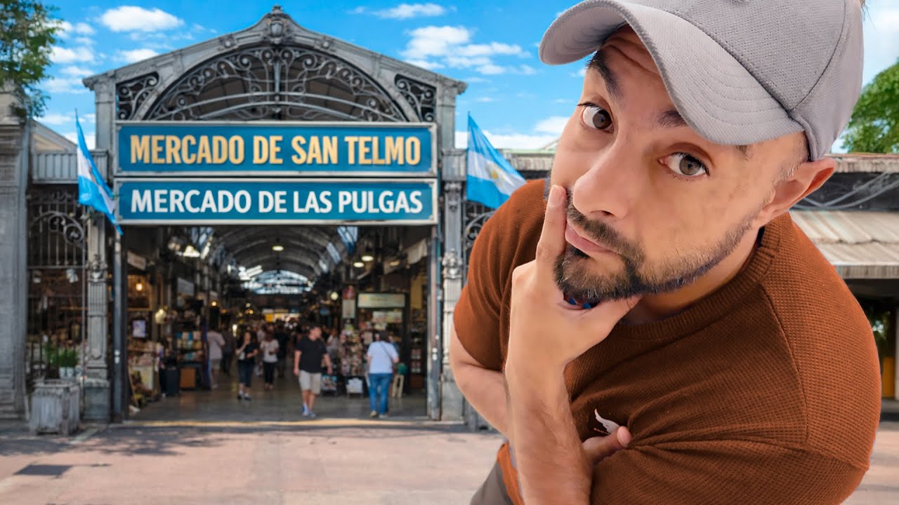 EXPLORAMOS un MERCADO de LAS PULGAS en Buenos AIRES 🇦🇷 ¿Vale La Pena?