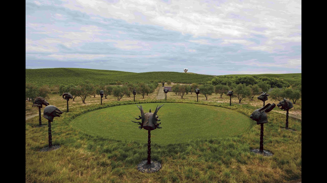 'Circle of Animal Heads/ Zodiac Heads' by Ai Weiwei
