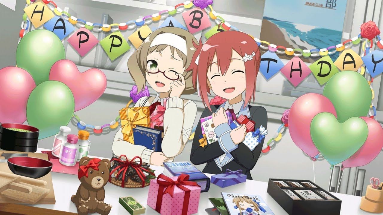 [ゆゆゆい] イベント 18 HAPPY BIRTHDAY みんなからの贈り物(1月 高嶋友奈・秋原雪花) - 結城友奈は勇者である 花結いのきらめき