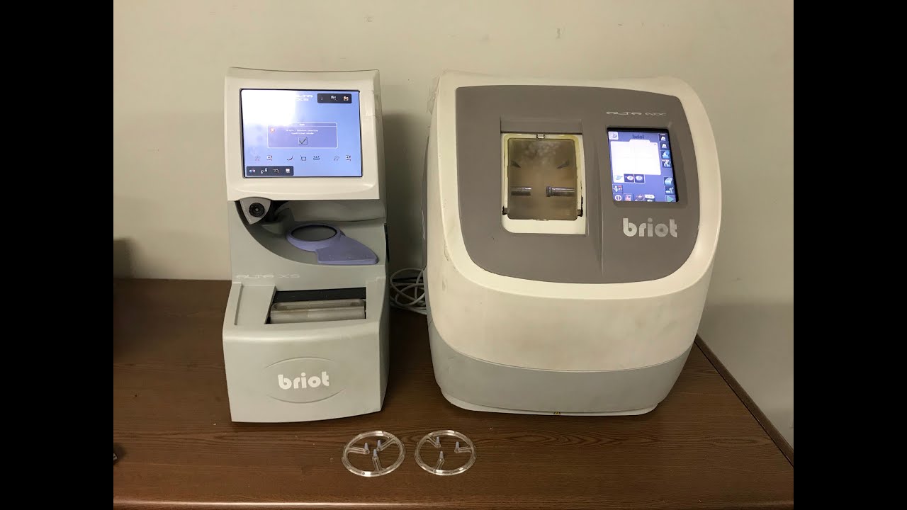BRIOT ALTA NX Edger with BRIOT ALTA SX Tracer blocker