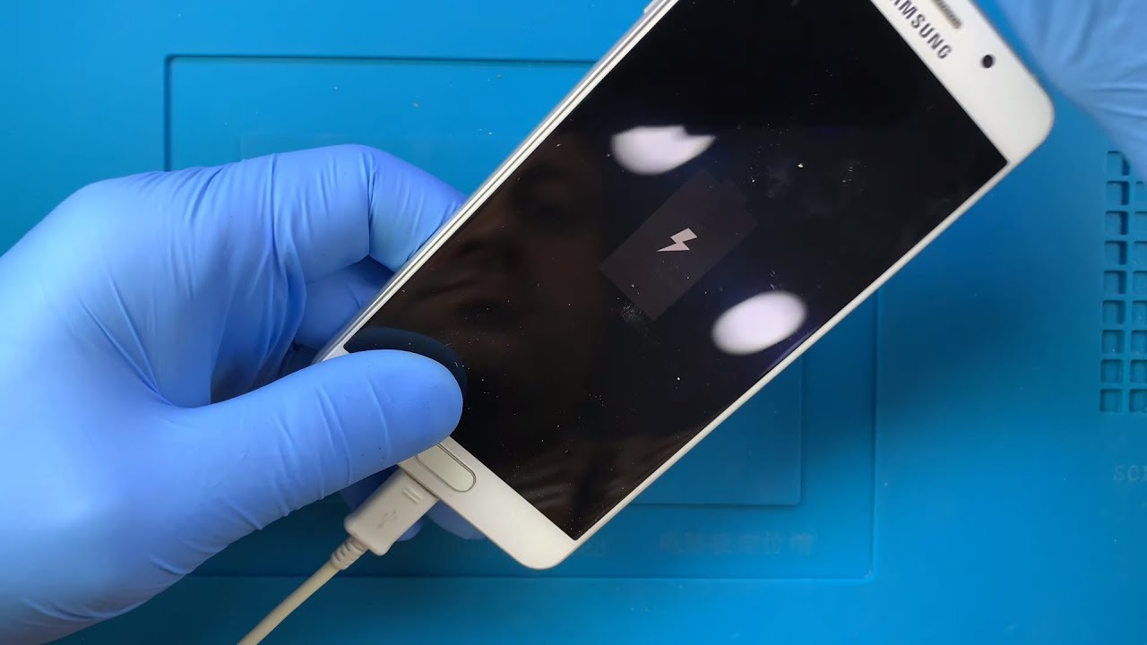 Samsung Galaxy A710 замена зарядки разъем | SM-A710
