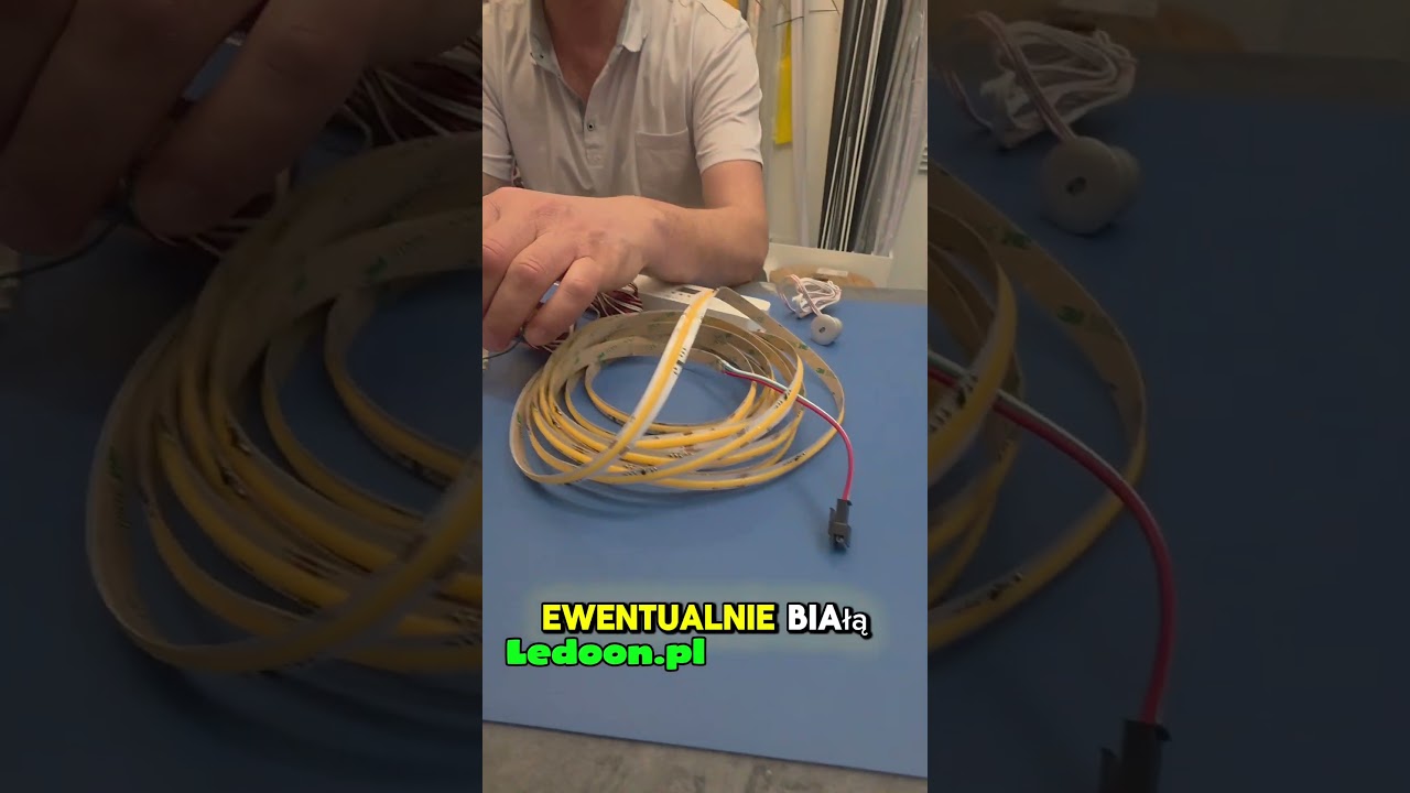 Sterownik schodowy do taśmy Led cyfrowej z efektem fali #Led #oświetlenieled #oświetlenieLED