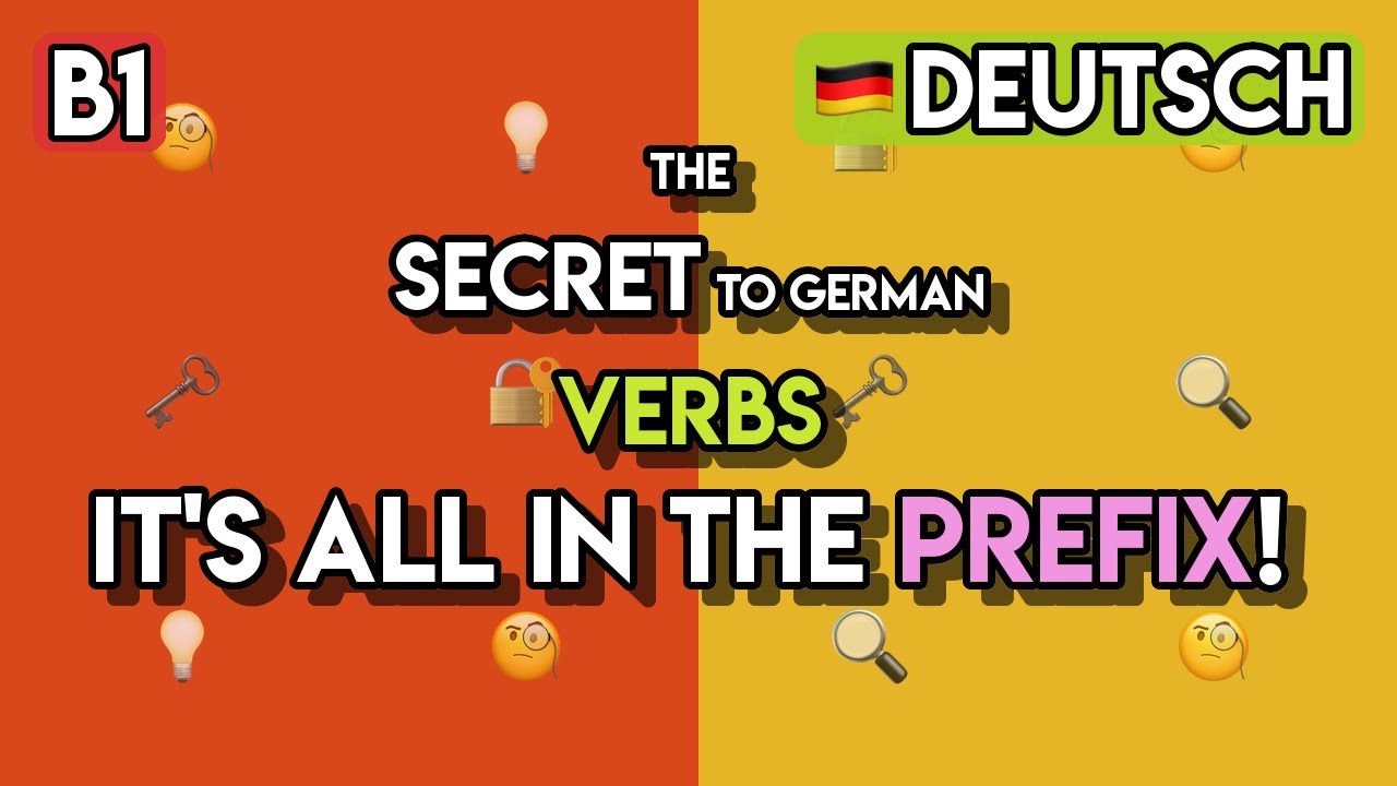 Master German Prefixes (B1): 70+ Exercises to Understand ver-, be-, ent-, er-, & zer-