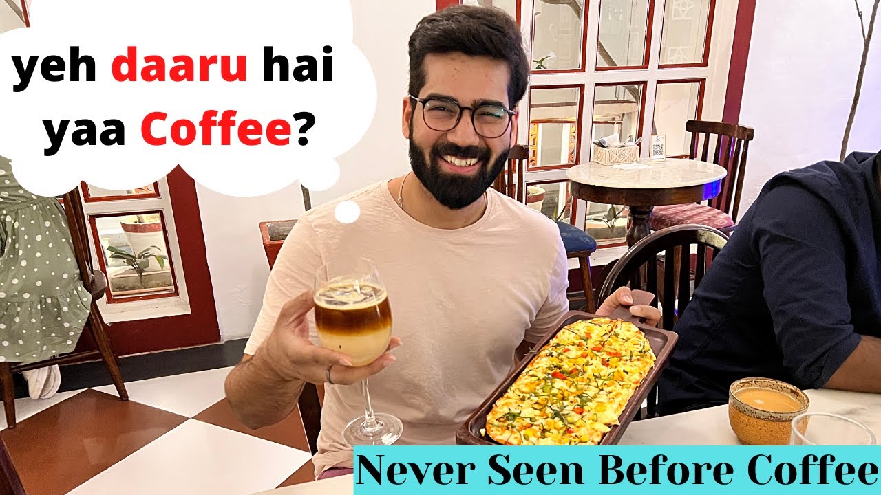 yeh kaisi coffee hai? 🤩  | Roastery Coffee House Noida | Never Seen Before😱