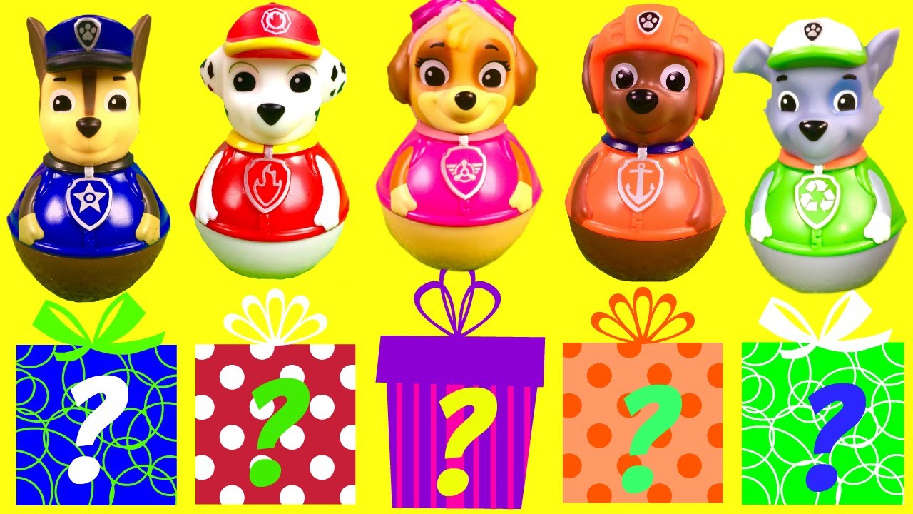 PAW PATROL Weebles Play on Seal Island